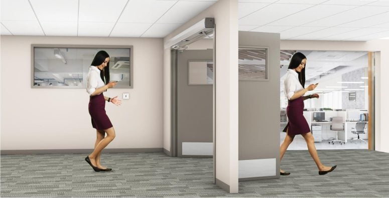 touchless-fully-automated-openings touchless door hardware